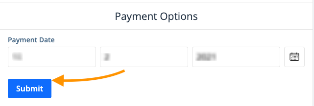 Select payment date feature