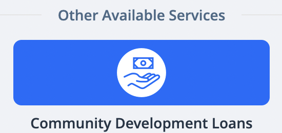 Community Development Loan button